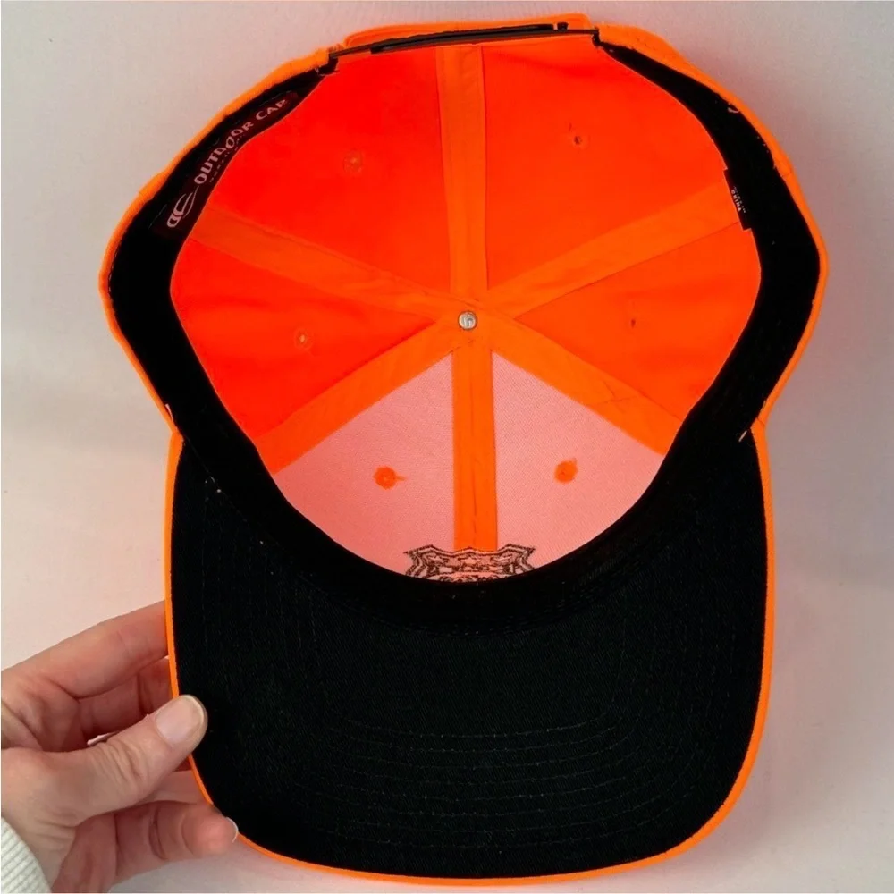 MFA Men’s Orange Baseball Cap Embroidered Logo Missouri Farmers Association NWOT